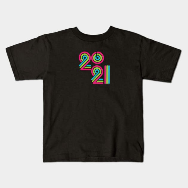 2021 Activity rings Kids T-Shirt by Apple